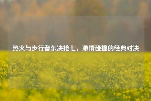 热火与步行者东决抢七，     碰撞的经典对决